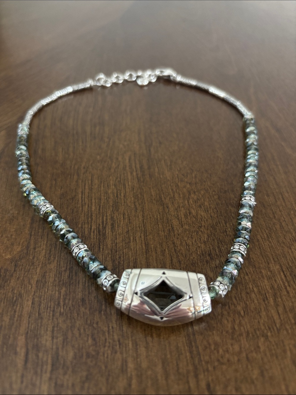 Brighton Clarita Gem Green Beaded
Pendant Necklace - Picture 6 of 9